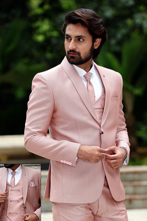 Men's Suit - pink