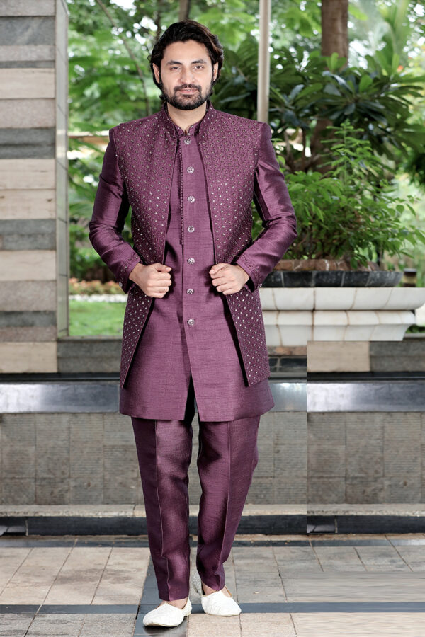 Purple Kurta